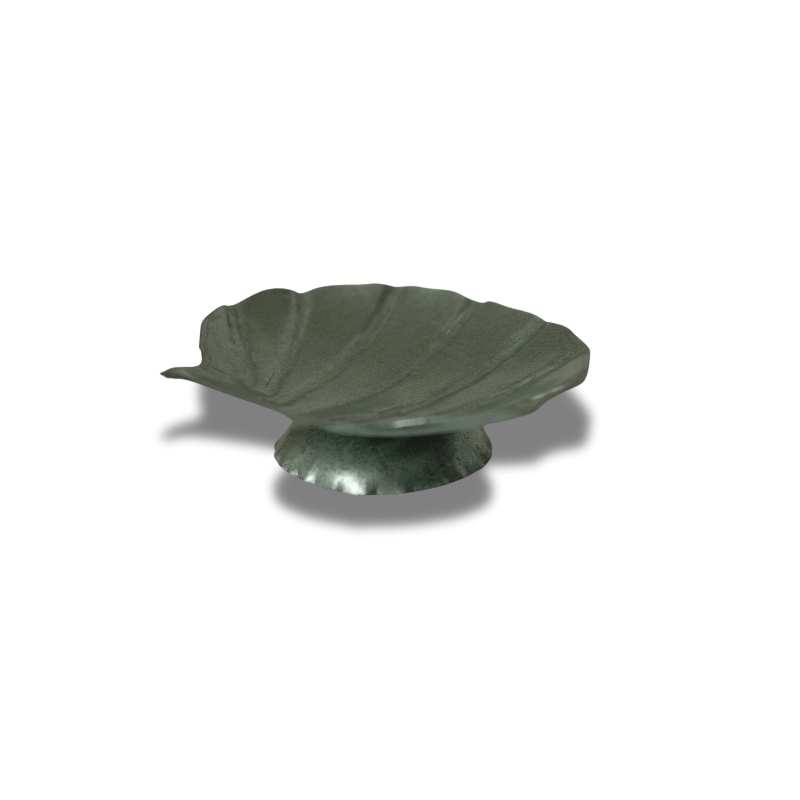 Small Hand-wrought Aluminium Shell Bowl