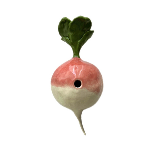 Ceramic Radish Candle Holder