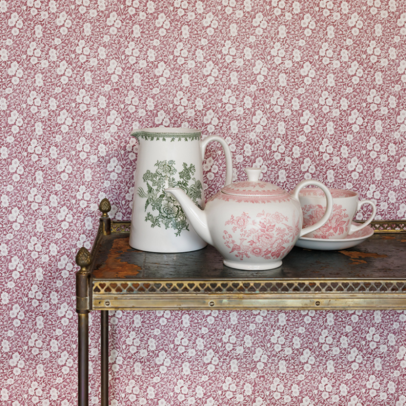 Calico Wallpaper Collaboration With Burleigh