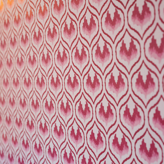 Ikat Heart Wallpaper