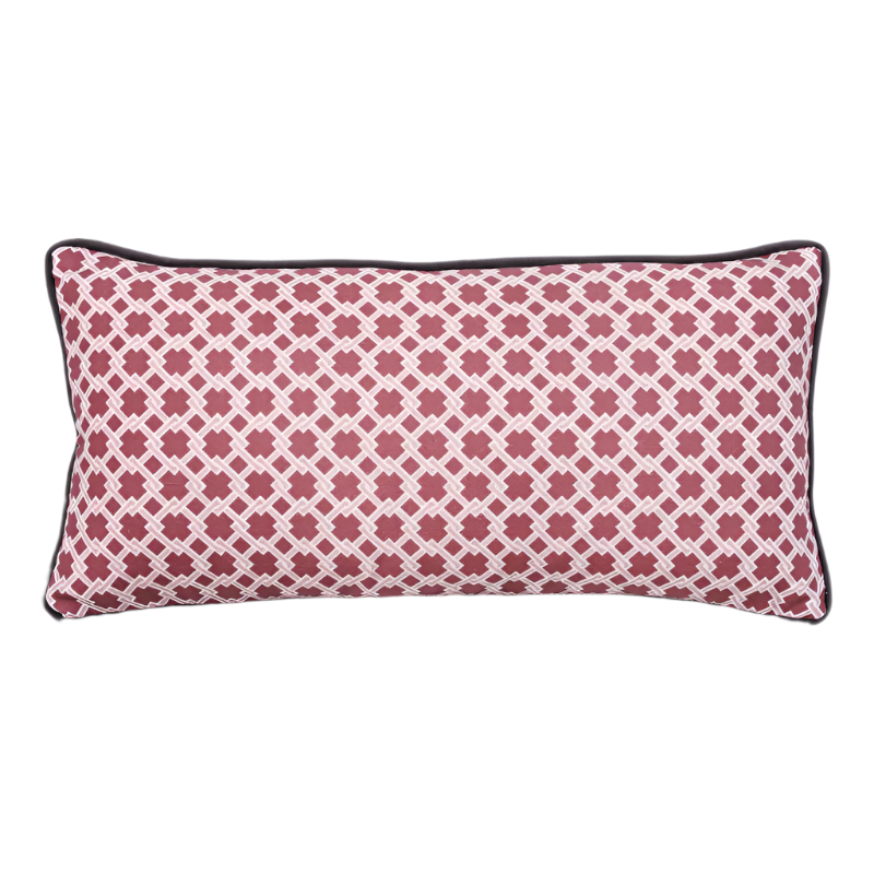 Lattice Cane Cushion