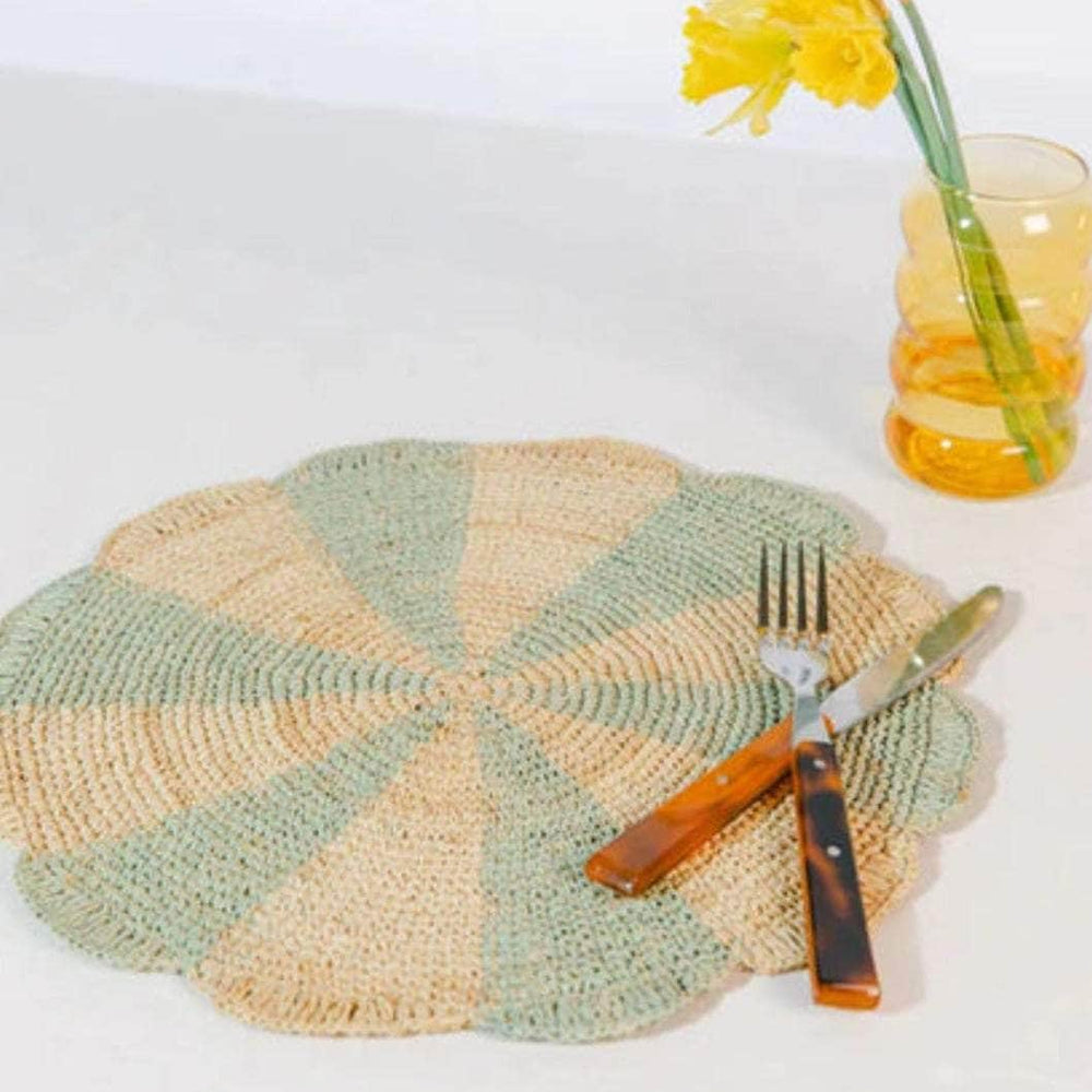 Pinwheel Blue Placemat