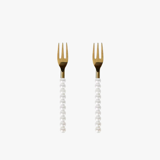 Set of Two Pearl Forks