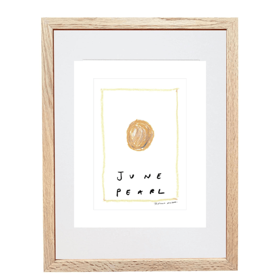 June Birthstone Art Print