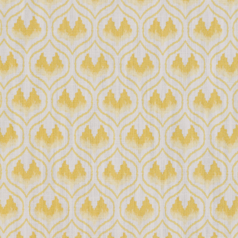 Ikat Heart Fabric