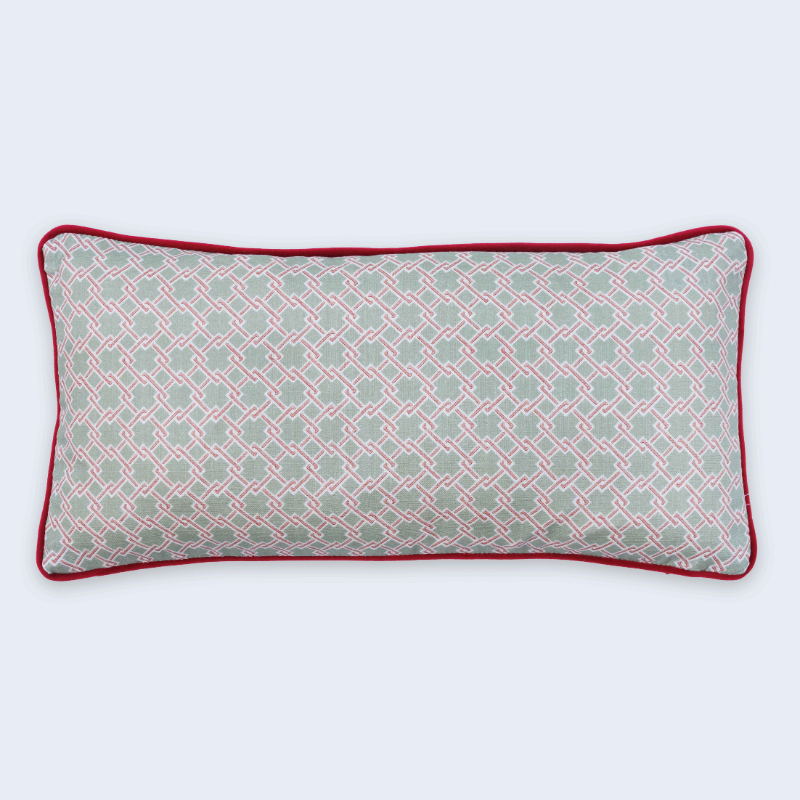 Lattice Cane Cushion