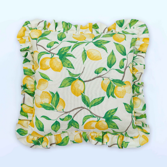 Capri Lemon Cushion