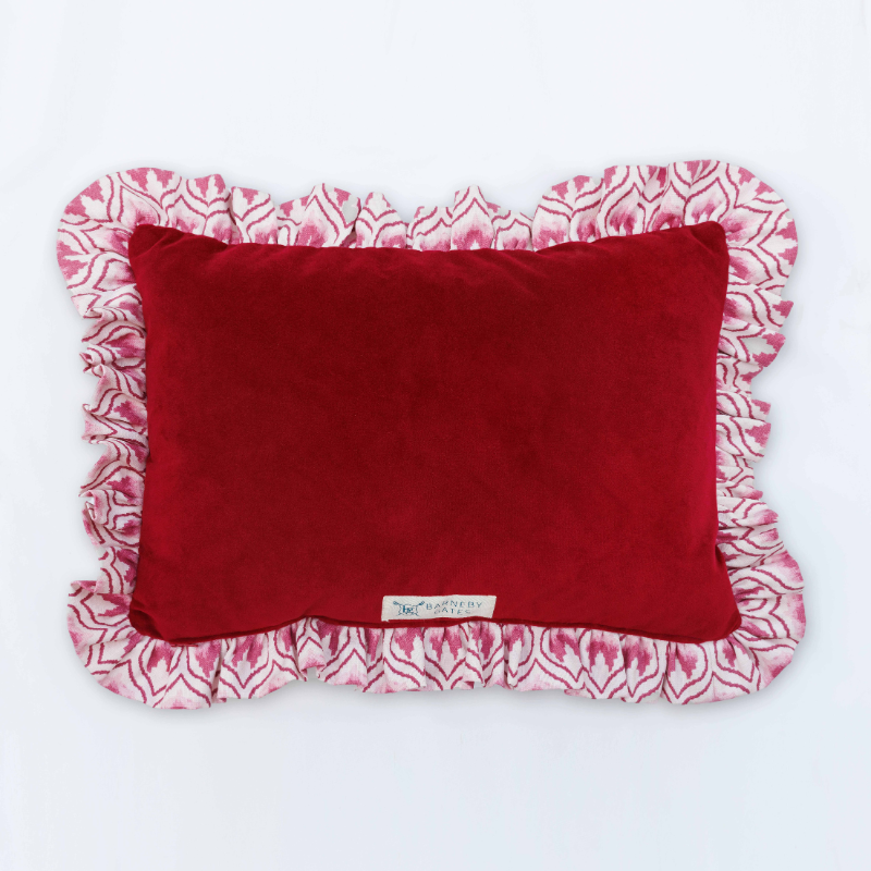 Ikat Heart Cushion