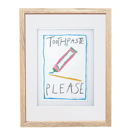Toothpaste Please Art Print