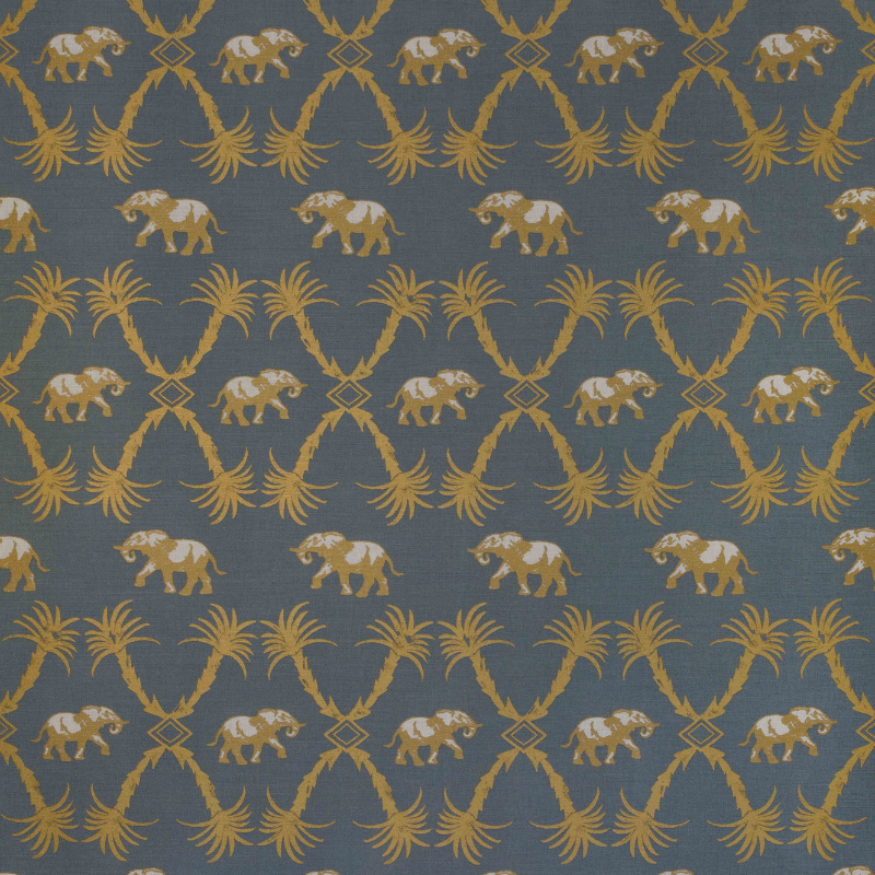 Elephant Palm Fabric