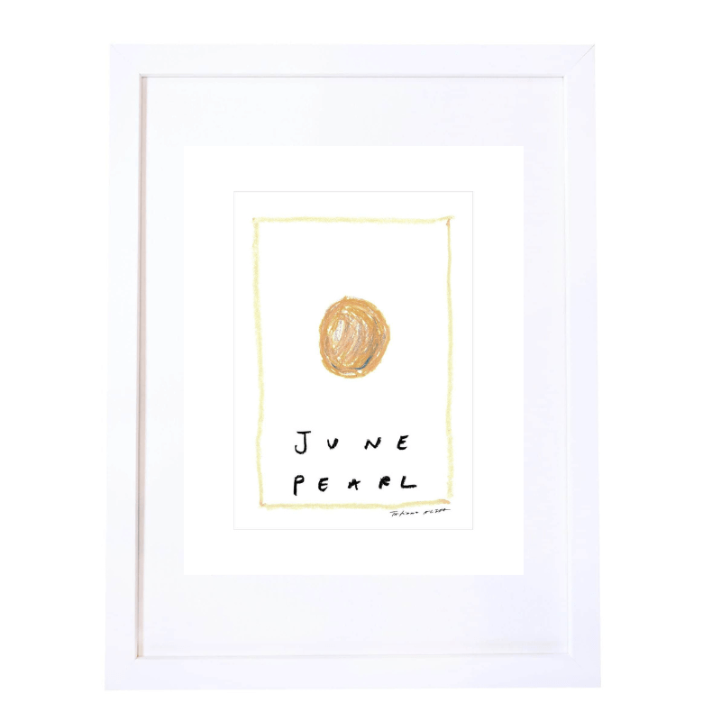 June Birthstone Art Print