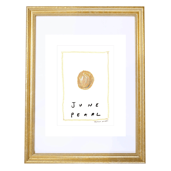 June Birthstone Art Print