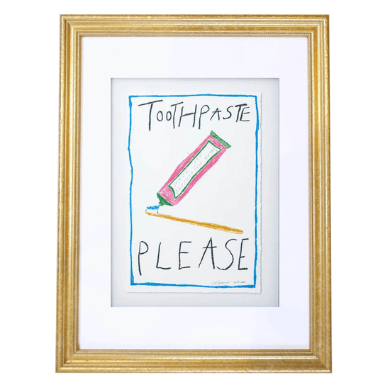 Toothpaste Please Art Print