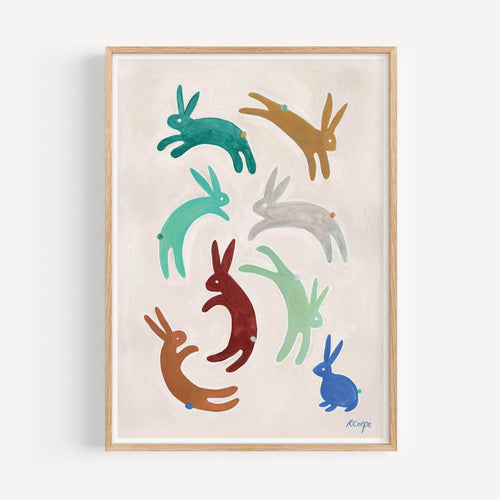 A3 - Rabbits Print