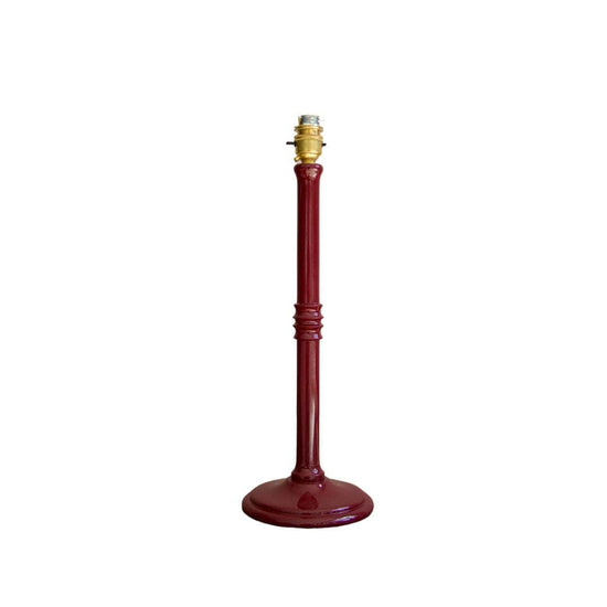 The Isla Lamp - Aubergine Red