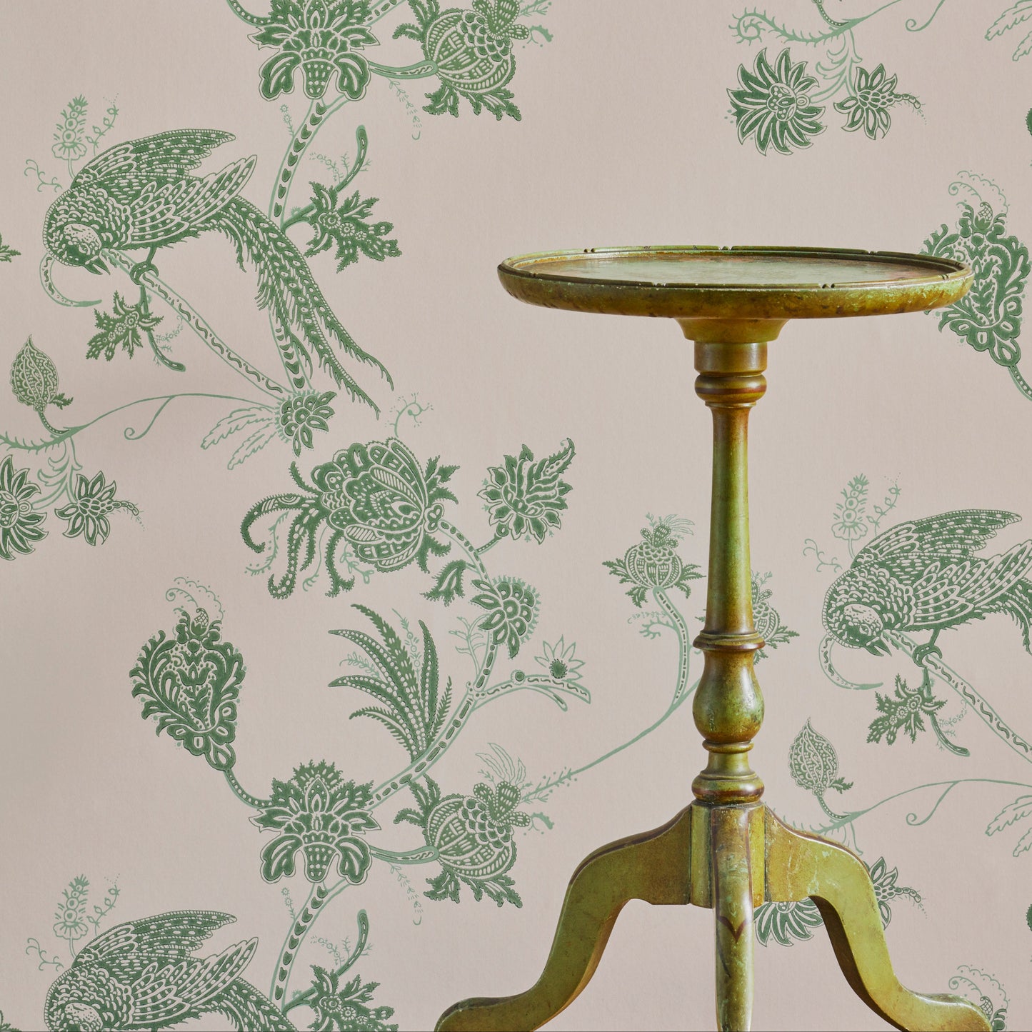 Vintage Bird Trail Wallpaper