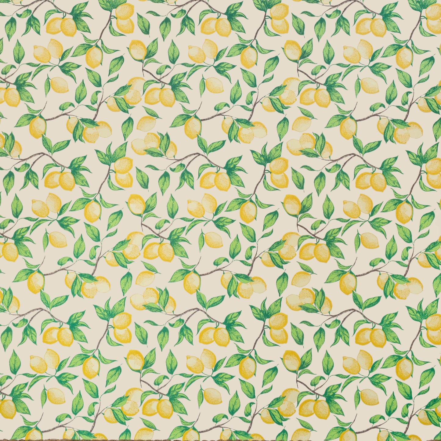 Capri Lemons Wallpaper