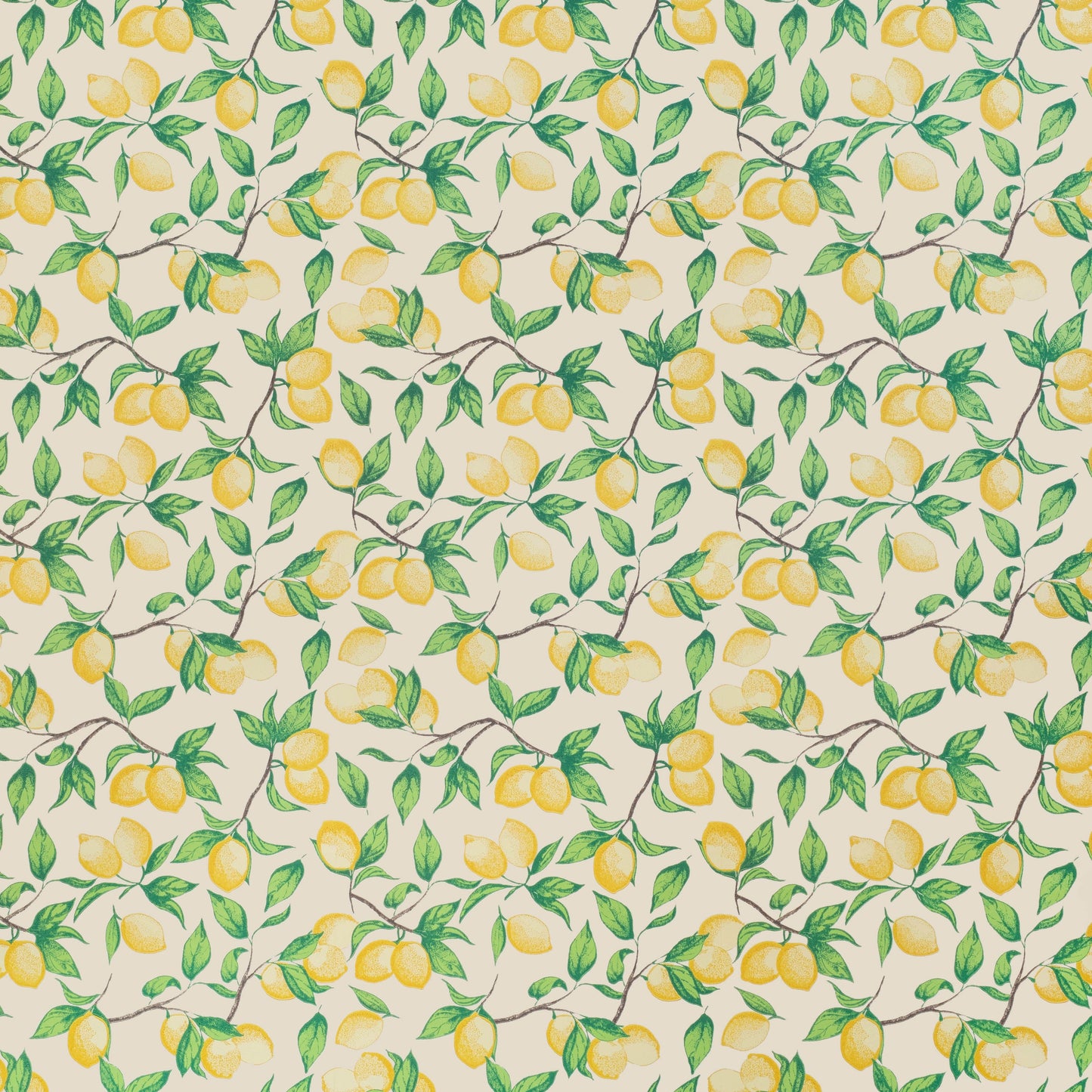 Capri Lemons Wallpaper