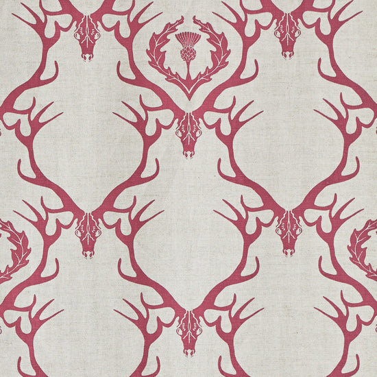 Deer Damask Fabric