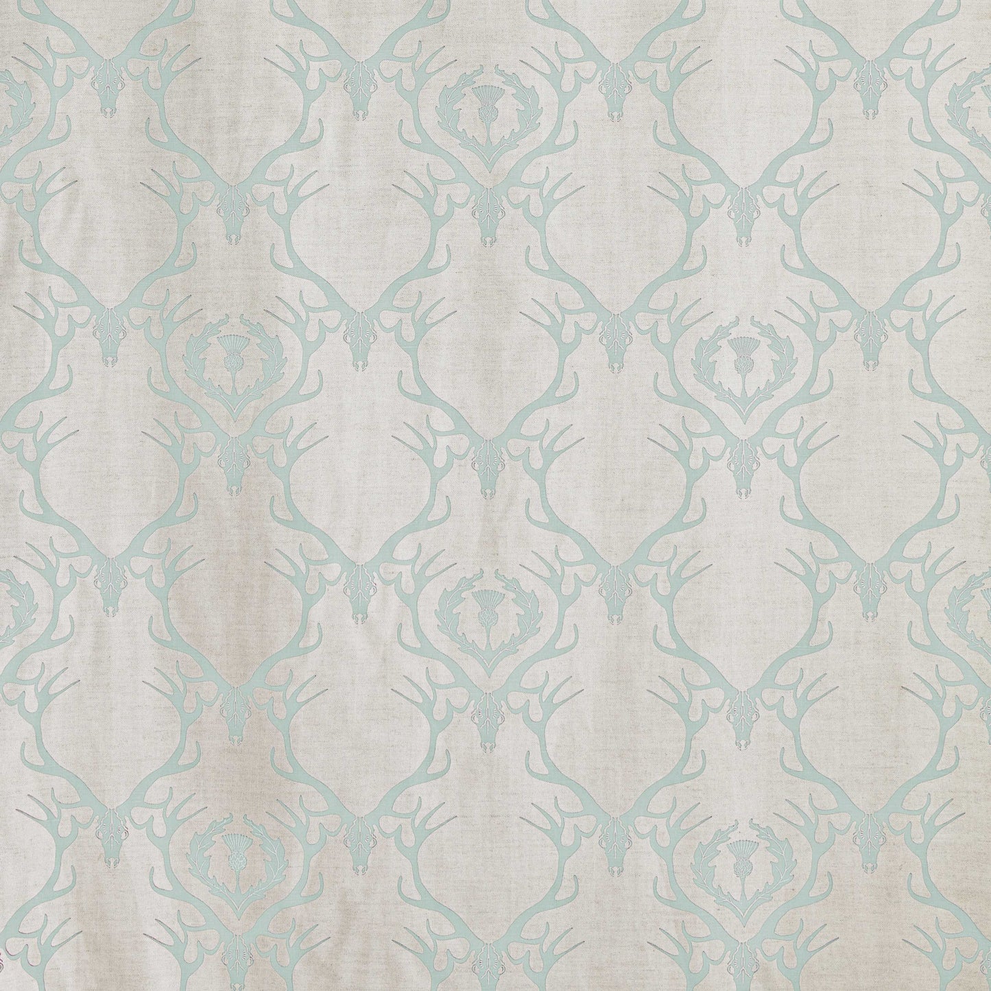 Deer Damask Fabric