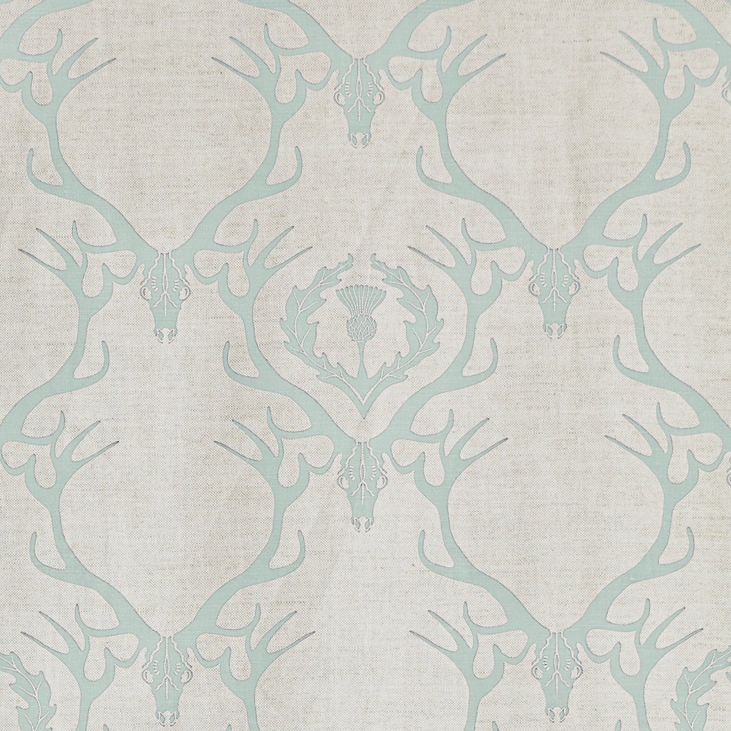 Deer Damask Fabric