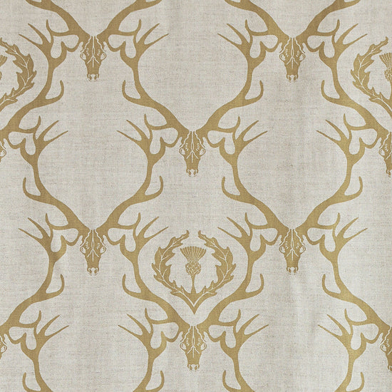 Deer Damask Fabric