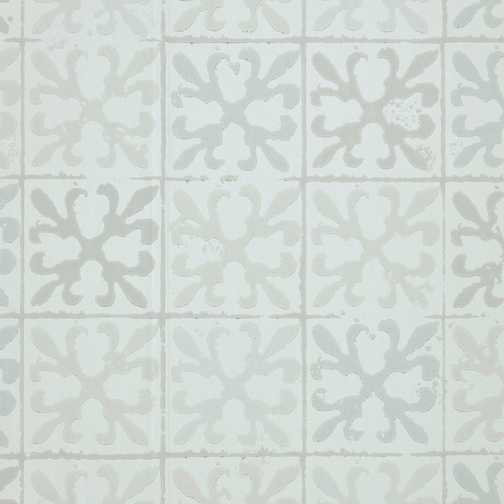 Fleur de Lys Tile Wallpaper