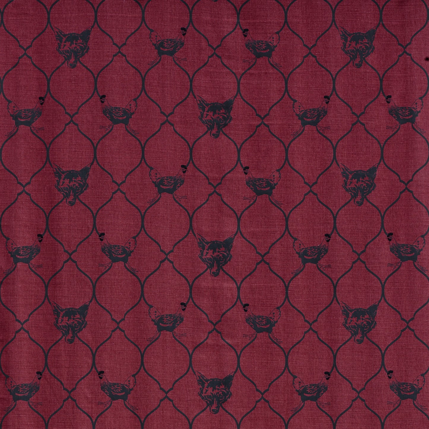 Fox & Hen Fabric