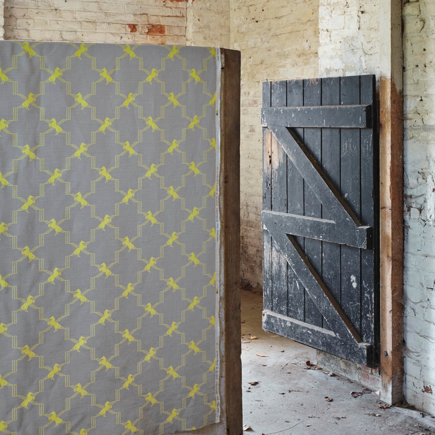 Horse Trellis Fabric