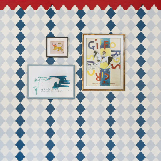 Quilted Harlequin Wallpaper