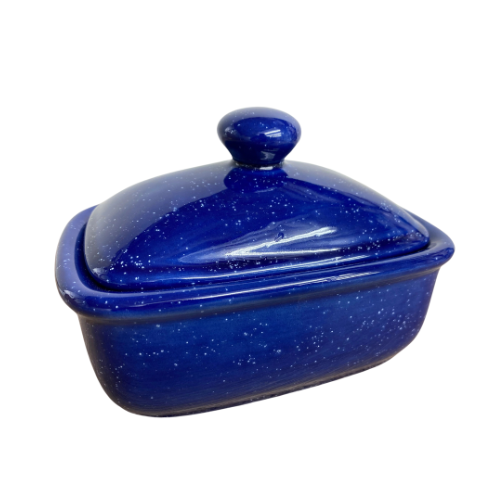 Butter Dish with Lid - Night Sky Glaze