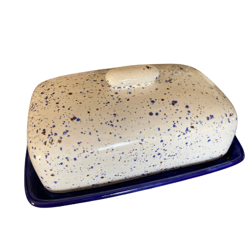 Handmade Pottery Butter Dish with Lid