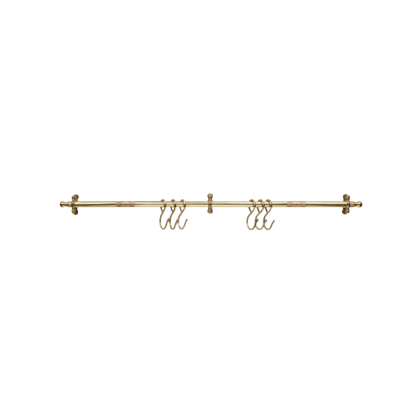 Brass Hanging Rail  68cm