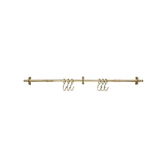 Brass Hanging Rail  68cm