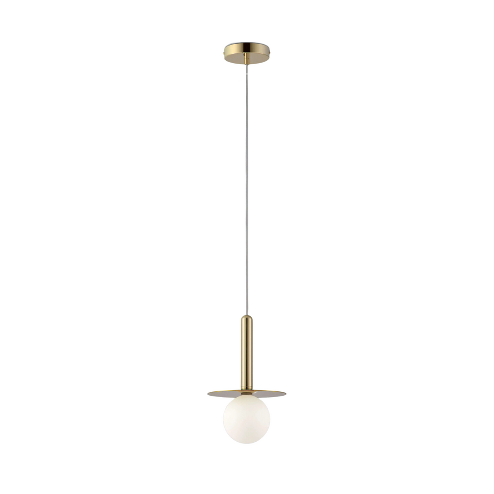 Brass Plate Pendant Ceiling Light