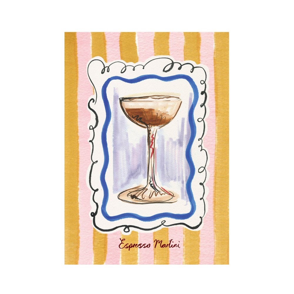 Espresso Martini Art Print