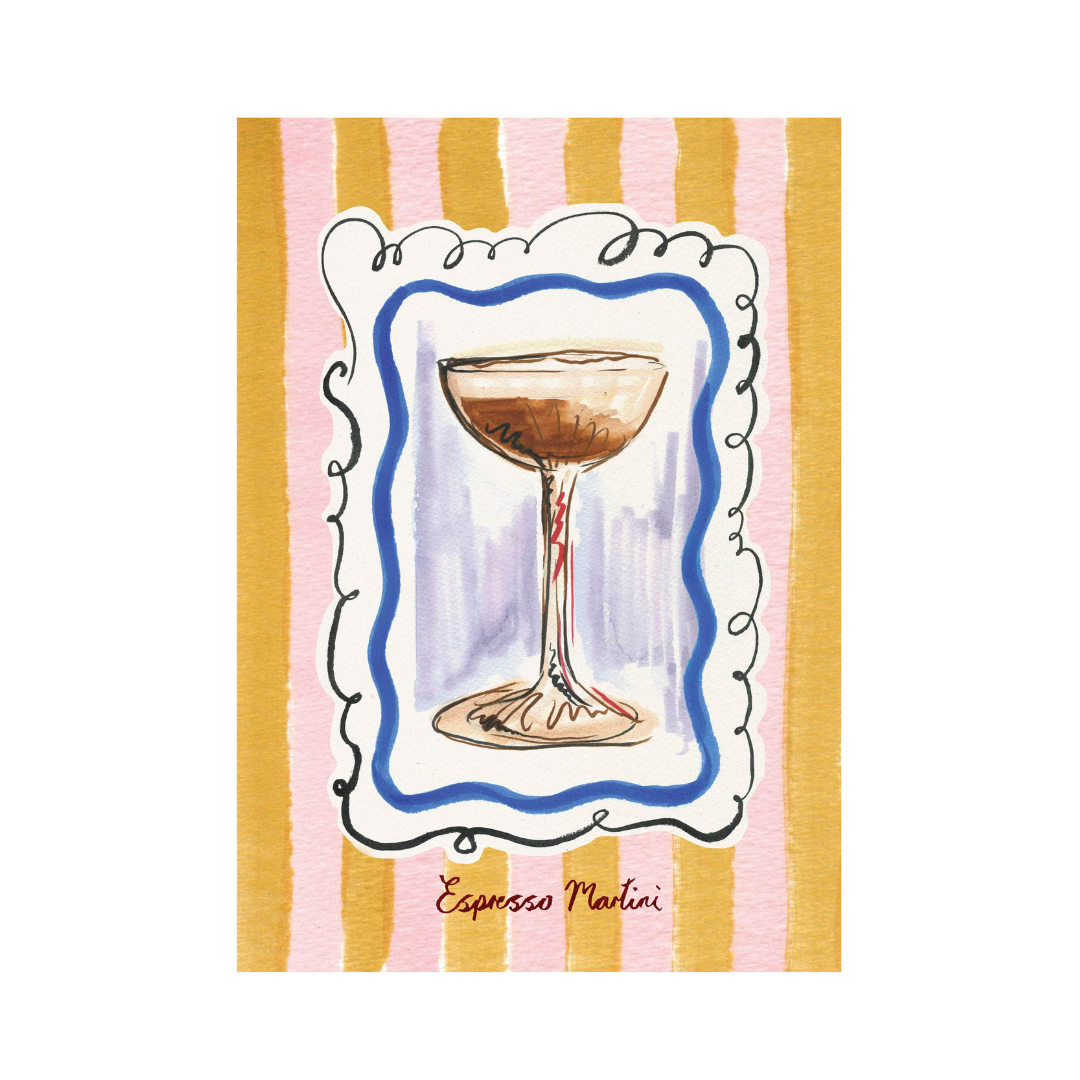 Espresso Martini Art Print