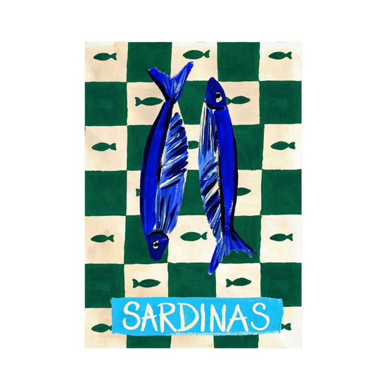 Sardinas Art Print