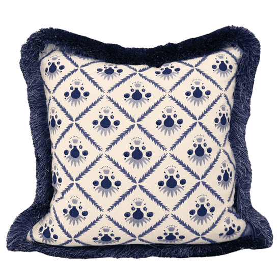 Pome Cushion, Oxford Blue