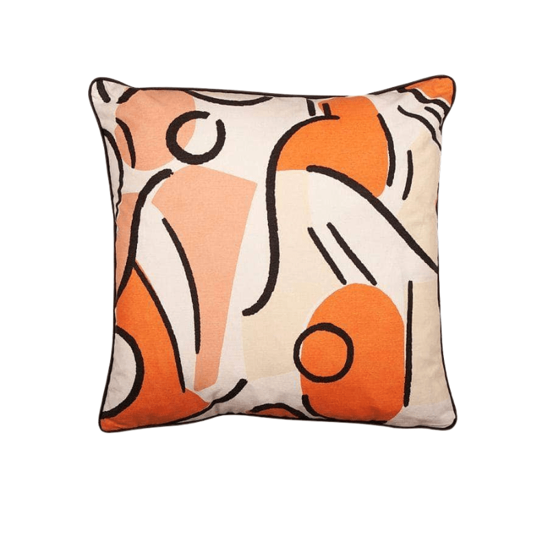 Orpha Cushion, Tangerine