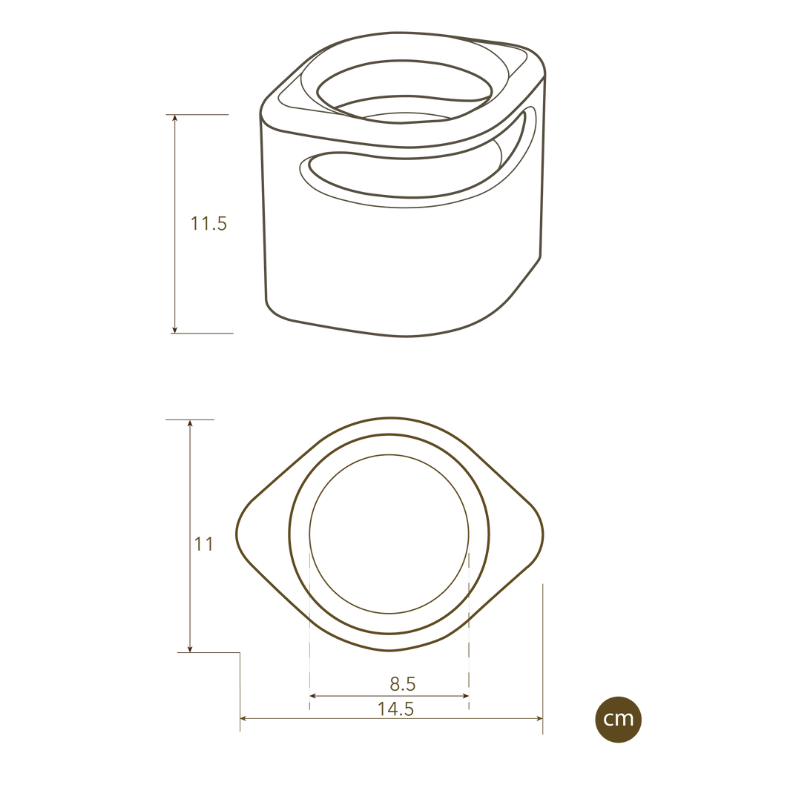 Plant Pot - Sandstone