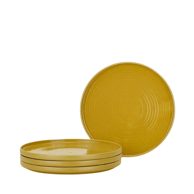 Essential Dinner Plate - Set Of 4, Mustard