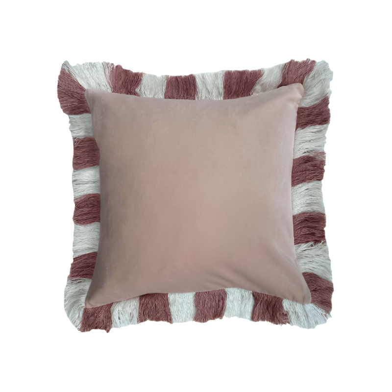 Blush Velvet Cushion Cover