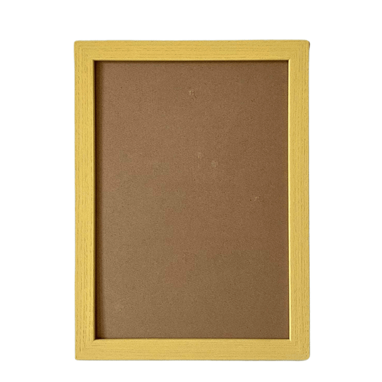 Painted Wood Picture Frame, Butter