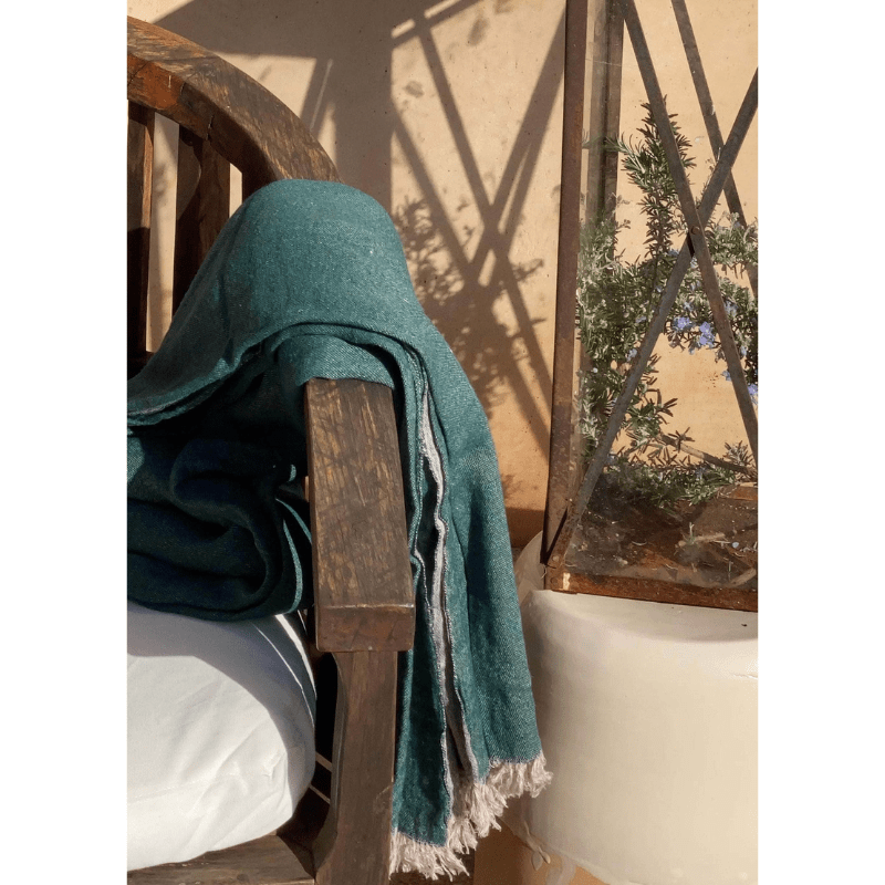 Manta Verde - Cashmere Throw