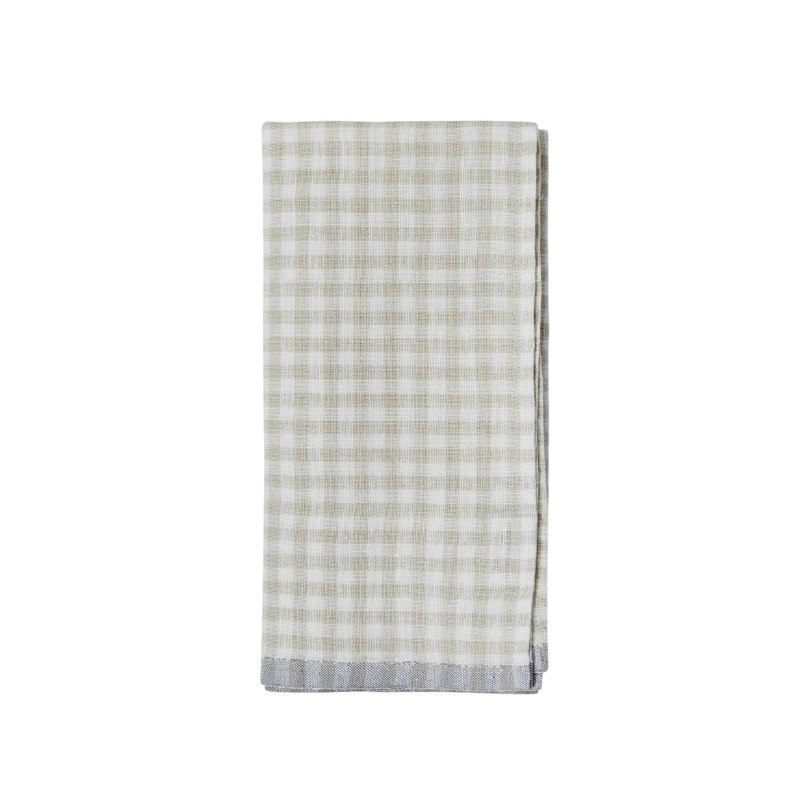 Gingham linen Napkin