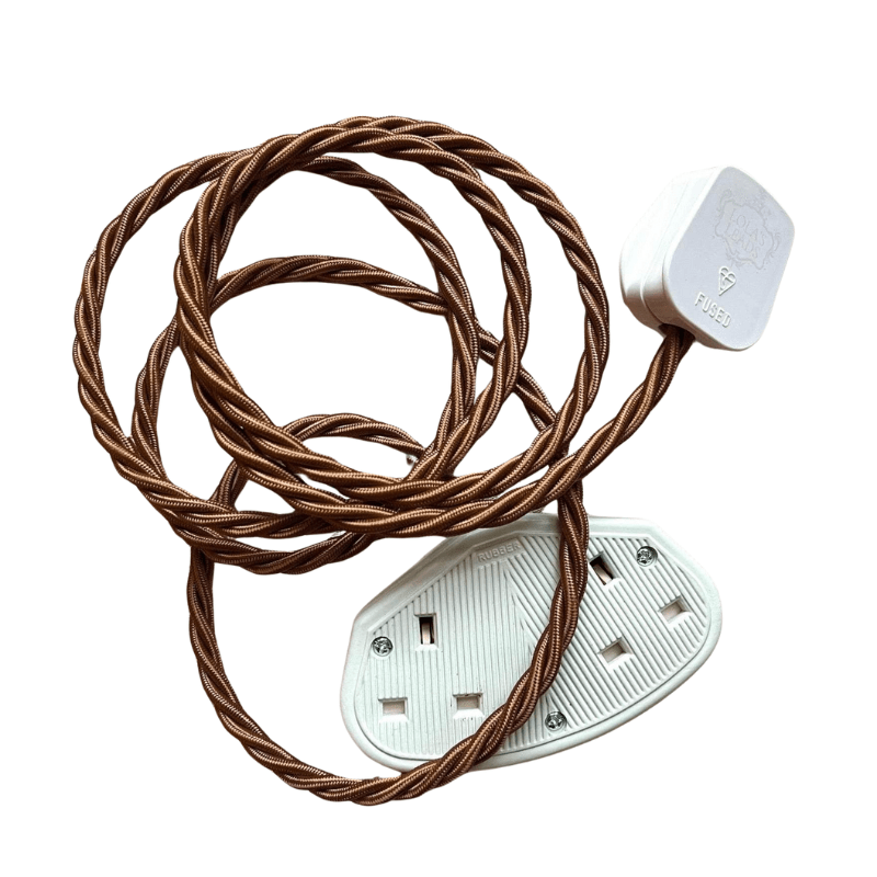 Fabric Extension Cable in Wren