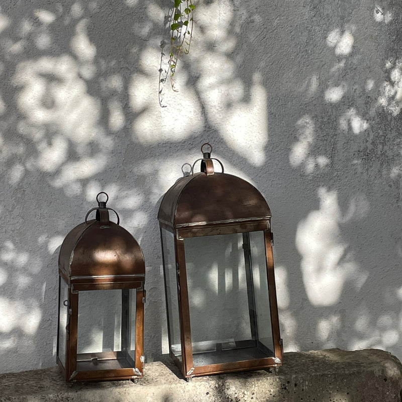 Small Kaffe Haus Iron Lantern