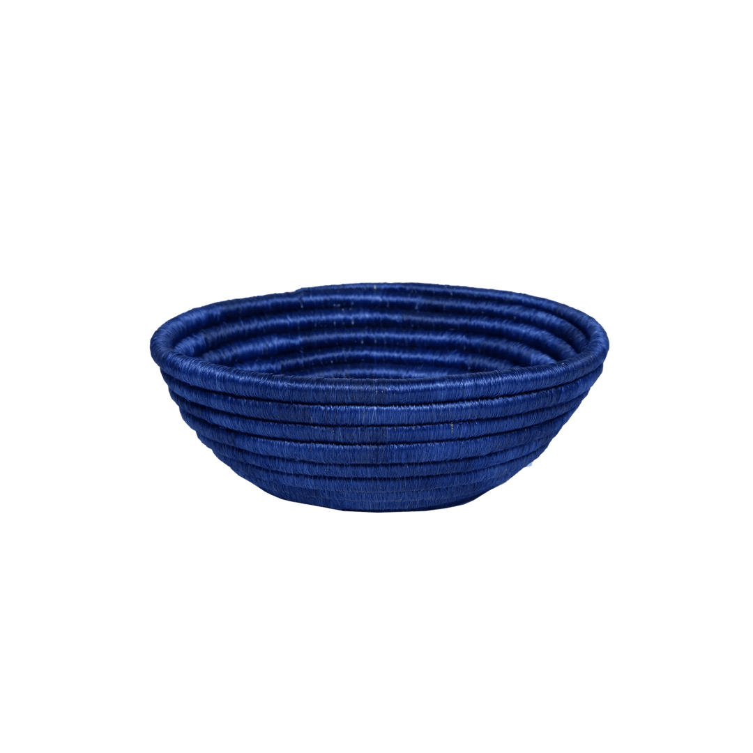 Guacamayas Solid Blue Small Bowl