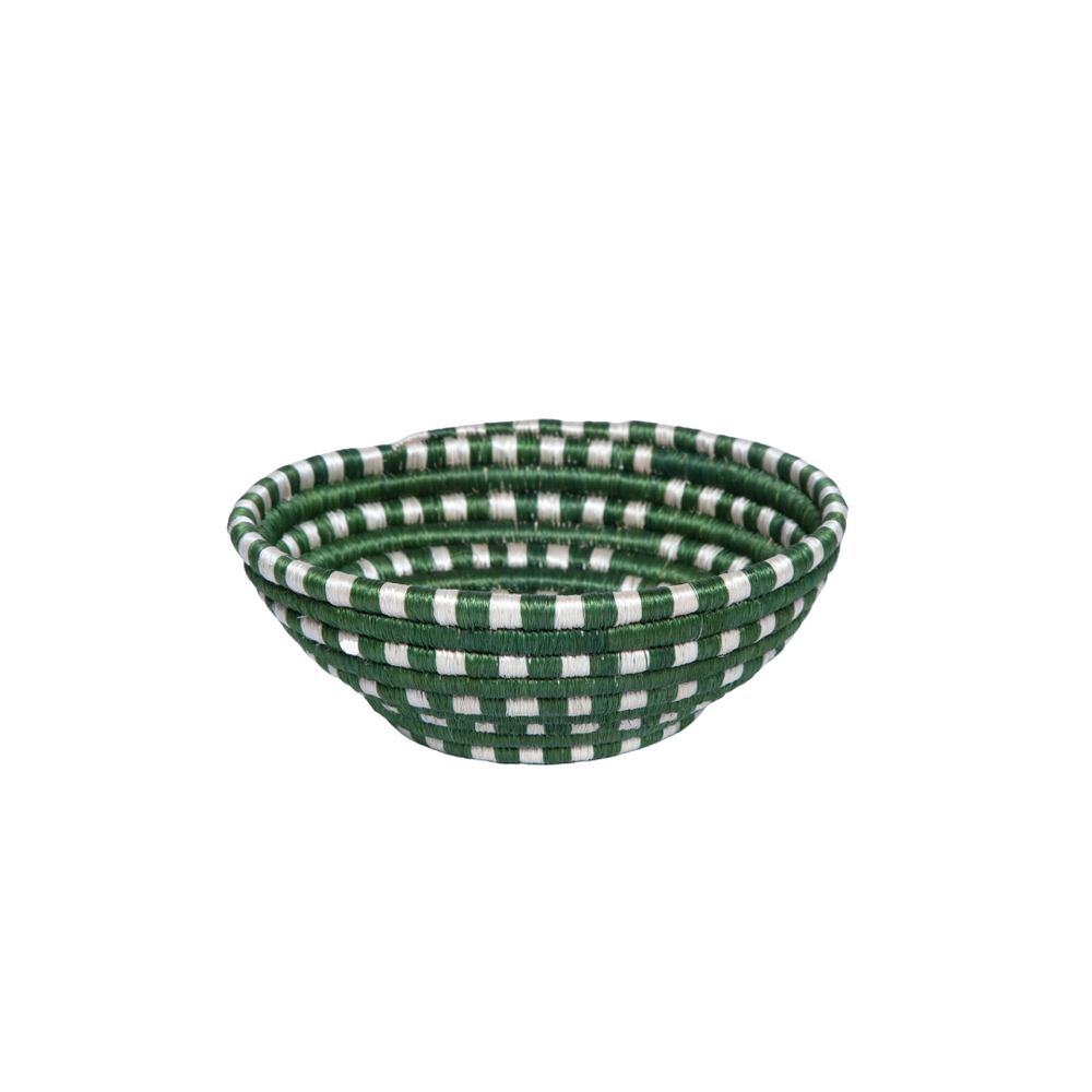 Guacamayas Green and Natural Small Bowl